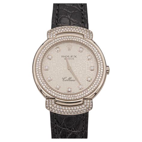 rolex cellini cellissima tonneau ladies diamond|rolex cellini watches for men.